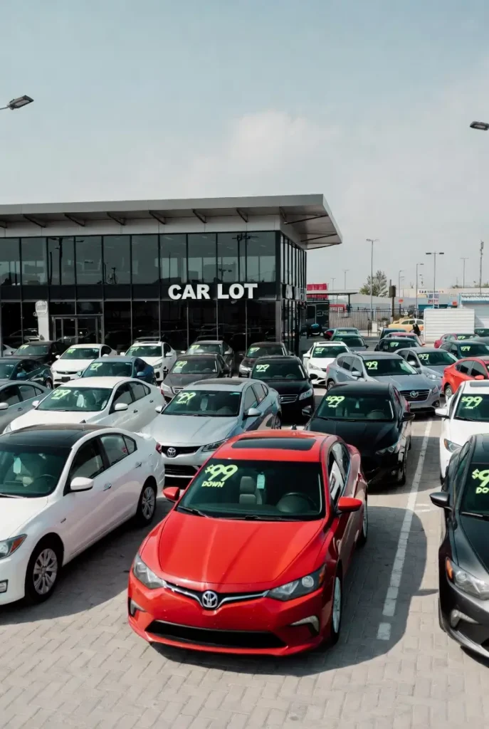 $99 down car lots near me